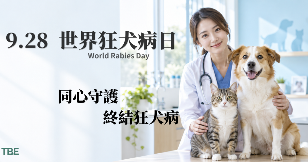 2026世界狂犬病日world rabies day。信超實業與獸醫師共同宣導狂犬病疫苗預防